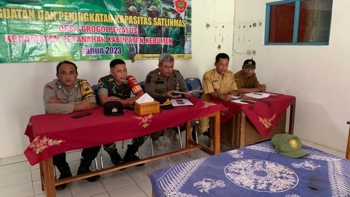 PENGUATAN DAN PENINGKATAN KAPASITAS SATLINMAS DESA