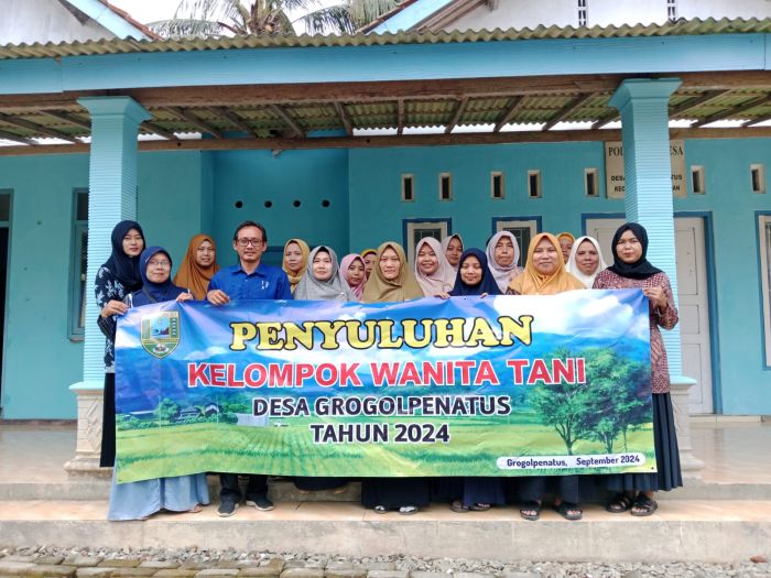 Guna Meningkatkat Pengetahuan Dan Ketrampilan Bagi Kelompok Wanita Tani, Pemdes Grogolppenatus Melakukan Penyuluhan Bagi Kelompok Wanita Tani ‘’SRIKANDI MAKMUR”