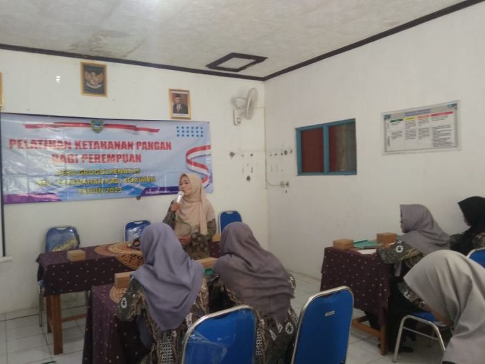 PELATIHAN KETANAHAN PANGAN BAGI PEREMPUAN ( TP PKK DESA ) 01