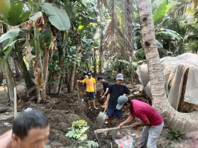 KERJA BAKTI NORMALISASI SALURAN PEMBUANGAN/DRAINASE 