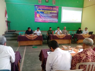 MUSRENBANGDESA PEMBAHASAN RANCANGAN RKPDESA TAHUN 2024 DESA GROGOLPENATUS